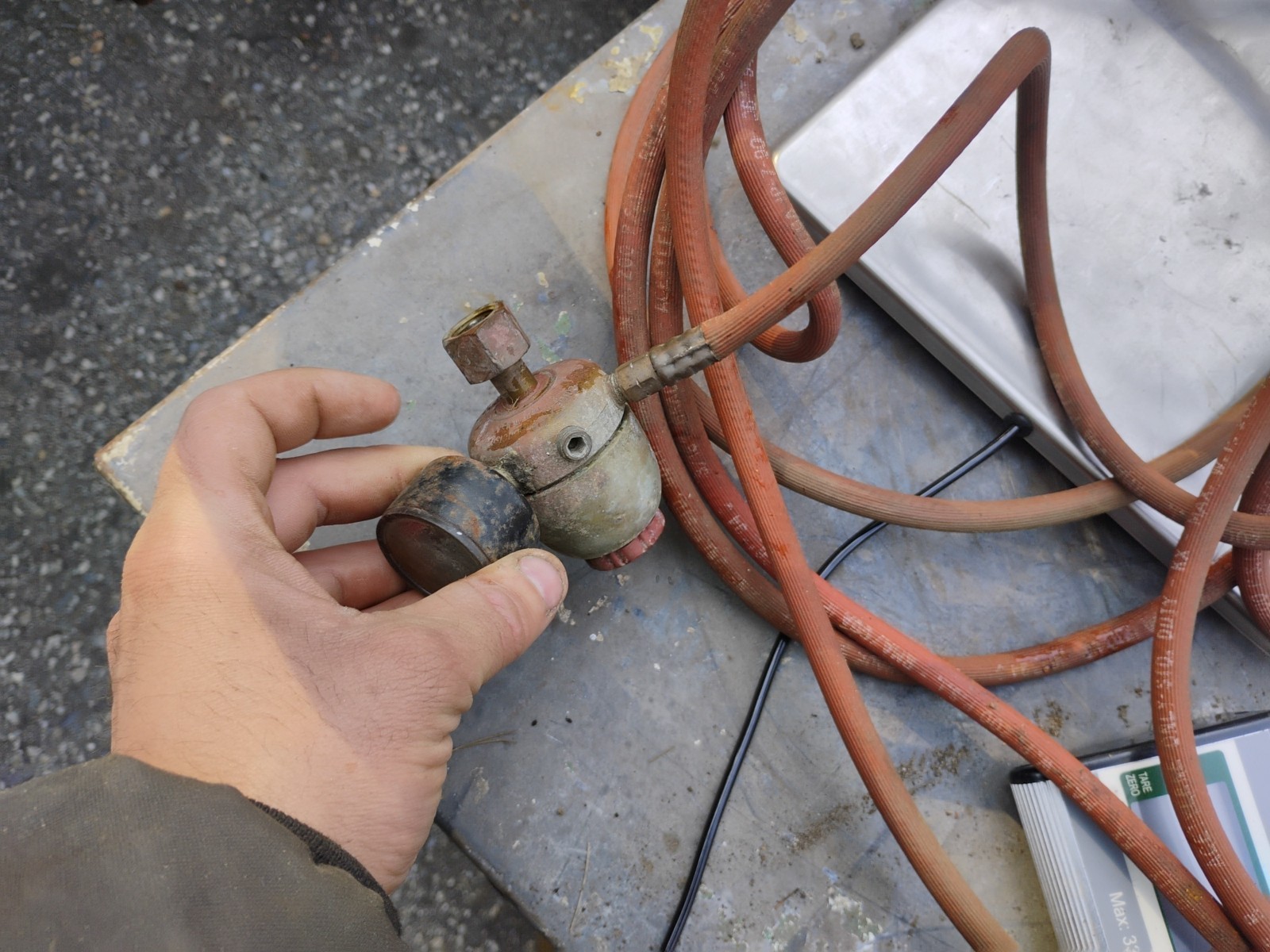 Turbo Torch Hose And Regulator