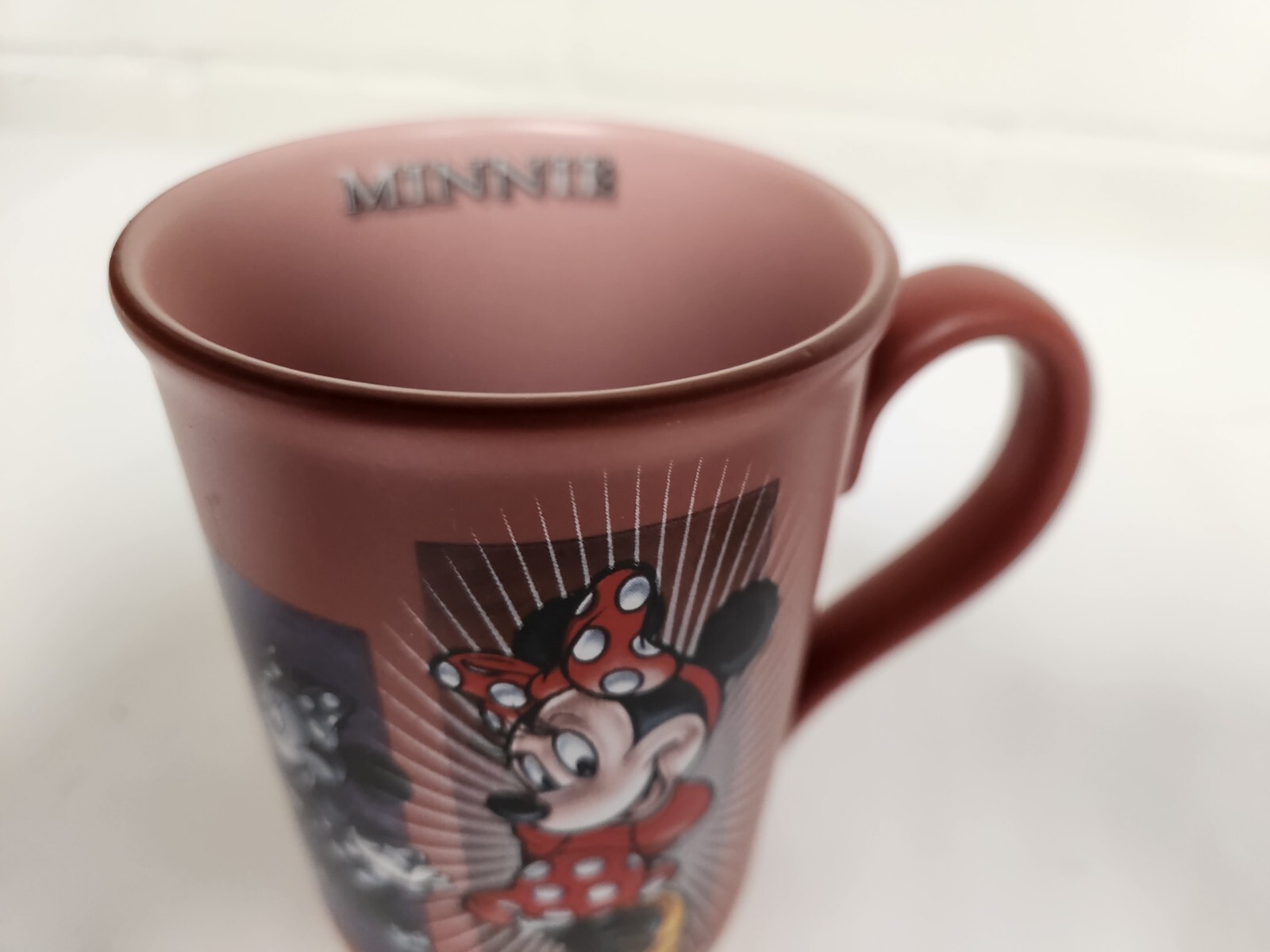 MINNIE MOUSE 14 OZ PINK TEA/COFFEE MUG
