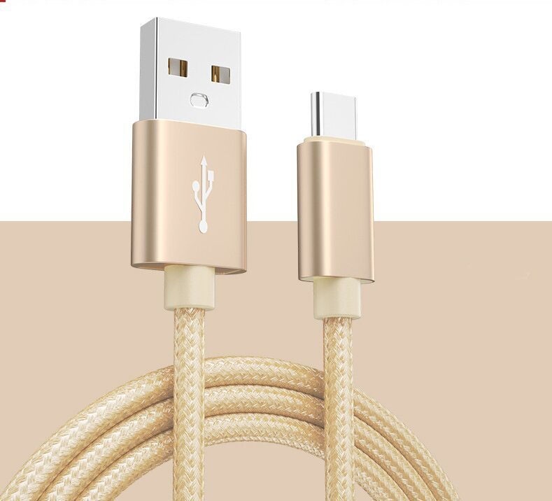 USB-C to USB A Fast Charging Data SYNC Charger Cable Cord 3ft Heavy Duty Braided