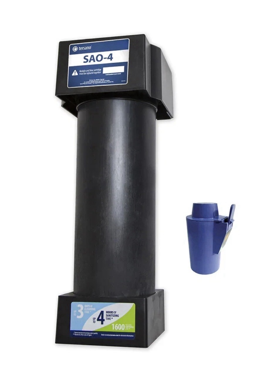 Tersano SAO-4 Cleaning Filter Cartridge 4-Hours for Lotus Pro Dispenser LCA114K