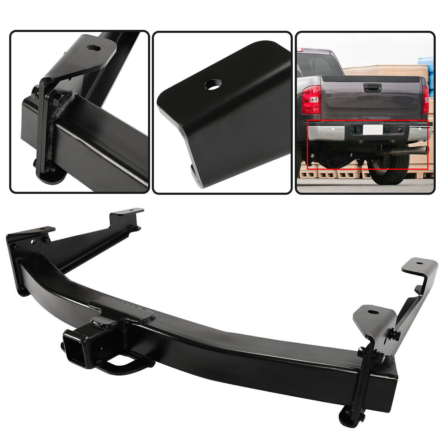 Class 5 Trailer Hitch For Chevy Silverado For GMC Sierra 2500HD/3500HD 2001-2010