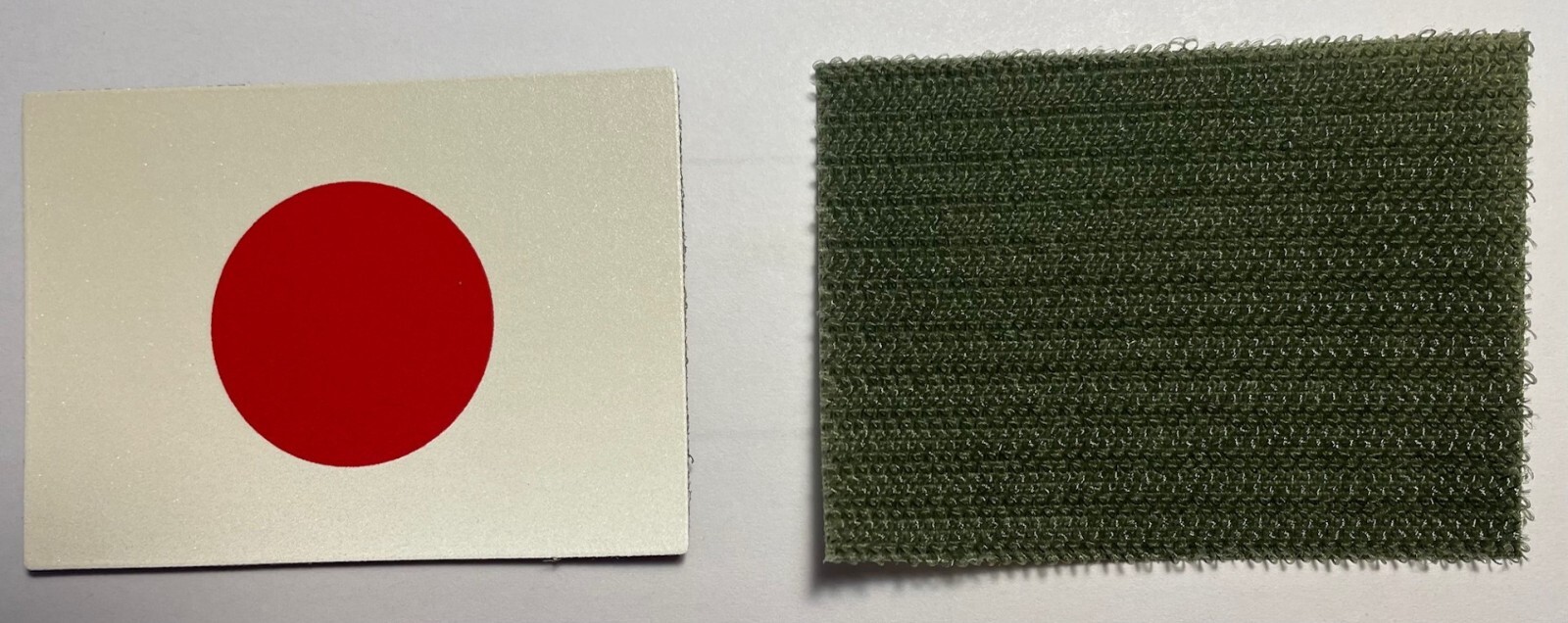 JAPAN DEPLOYMENT SEW ON FLAG HOOK & LOOP BACK JAPAN SELF DEFENSE FORCE JSDF