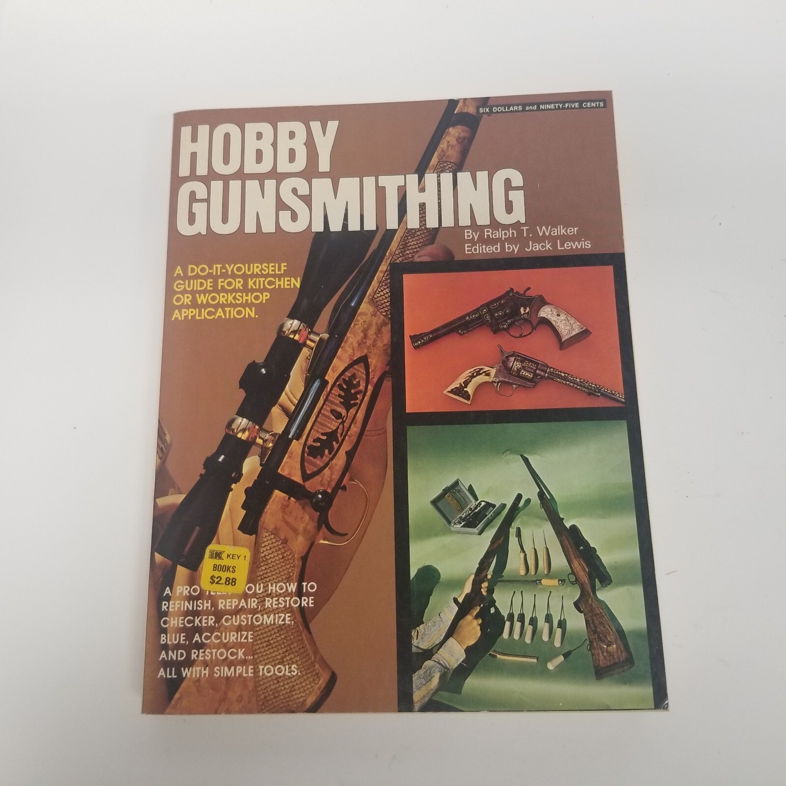 Hobby Gunsmithing By Ralph Walker, 1972 Illustrated, Nice Shape