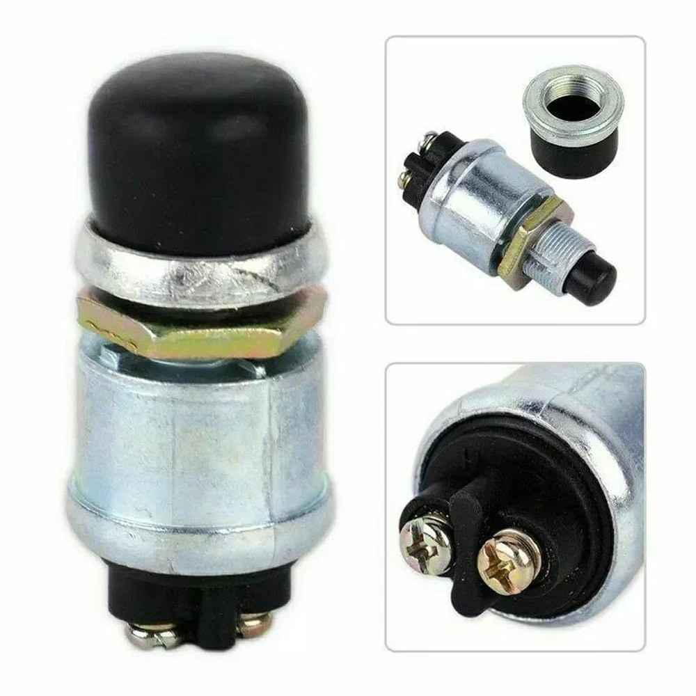 4 PCS 12 Volt DC Heavy-Duty Start Momentary Push-Button Starter 50 Amps Switch
