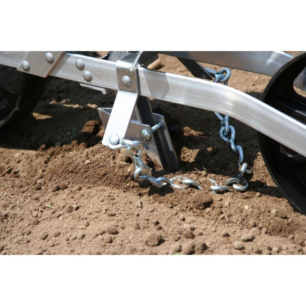 Precision Garden Seeder with 7 Seed Plates Corn Planter Accurate Seed Drill for