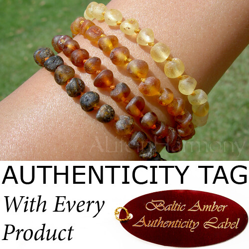 Authentic RAW BALTIC AMBER ADULT BRACELET natural health