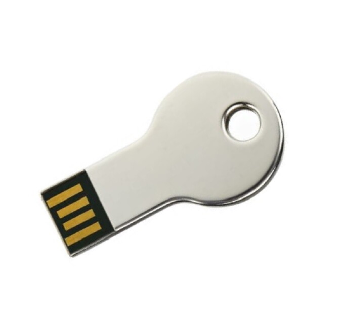 USB stick mini key K025 chrome/silver key USB flash drive 2.0