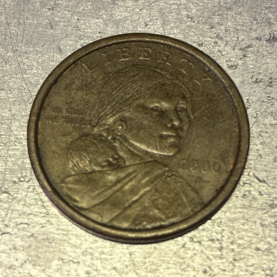 2000-P Sacagawea Native American $1 Dollar Coin Business Strike Philadelphia