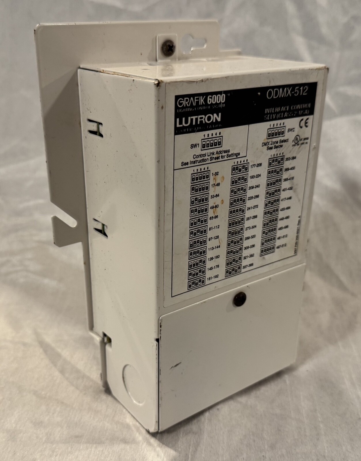 Lutron LUT-ODMX-512 — DMX-512 Input Interface (used) control Lutron via DMX