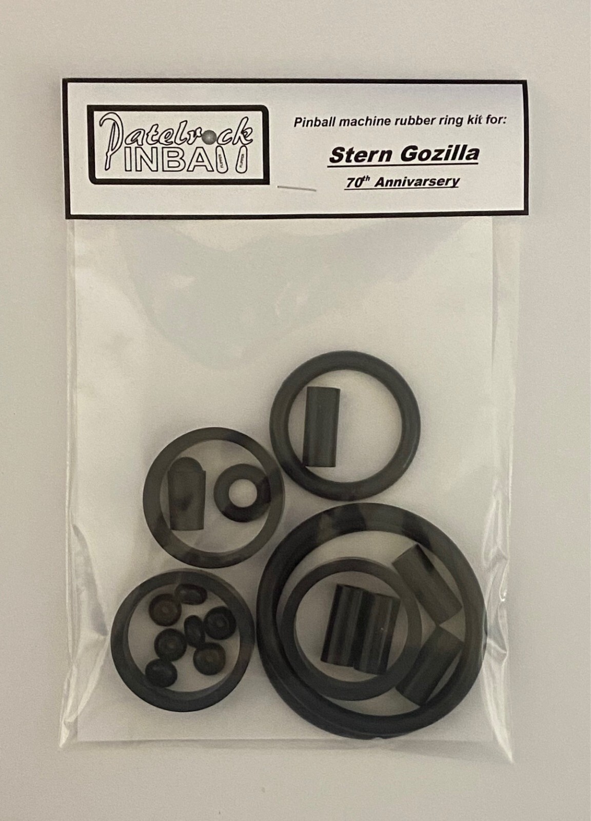 2021 Stern Godzilla 70th Annivarsery Pinball Machine Rubber / Silicone Ring Kit