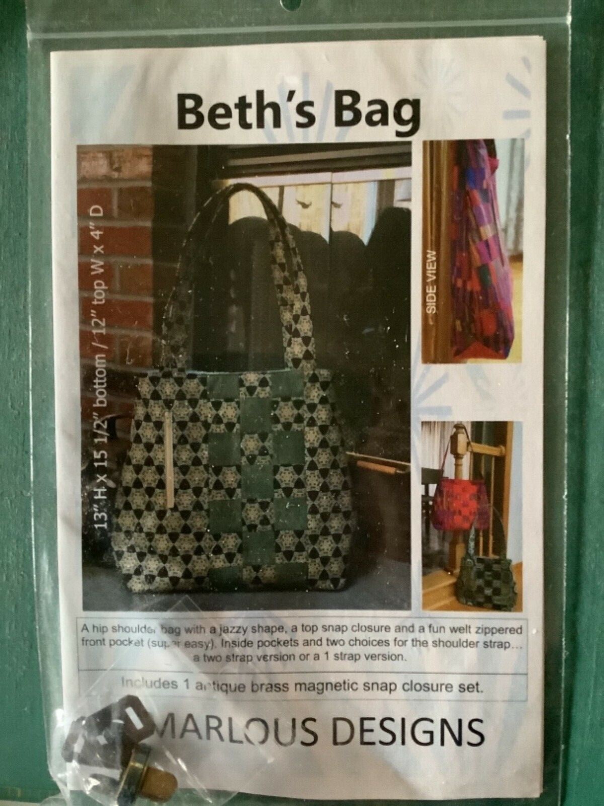 Beth’s Bag pattern