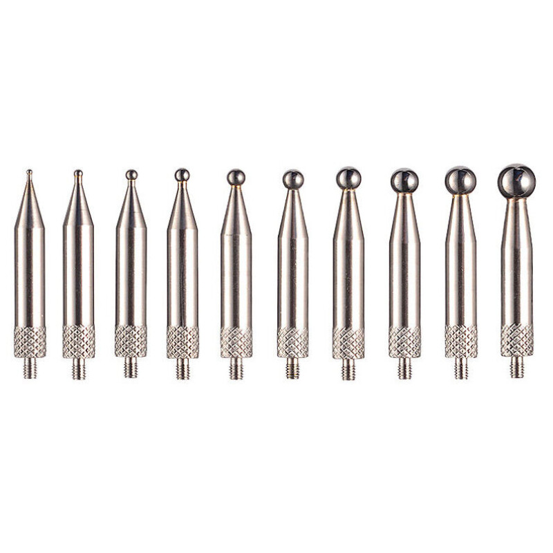 M2.5 Thread Shank 30mm Length Contact Point for Dial Indicator Carbide Ball Tool