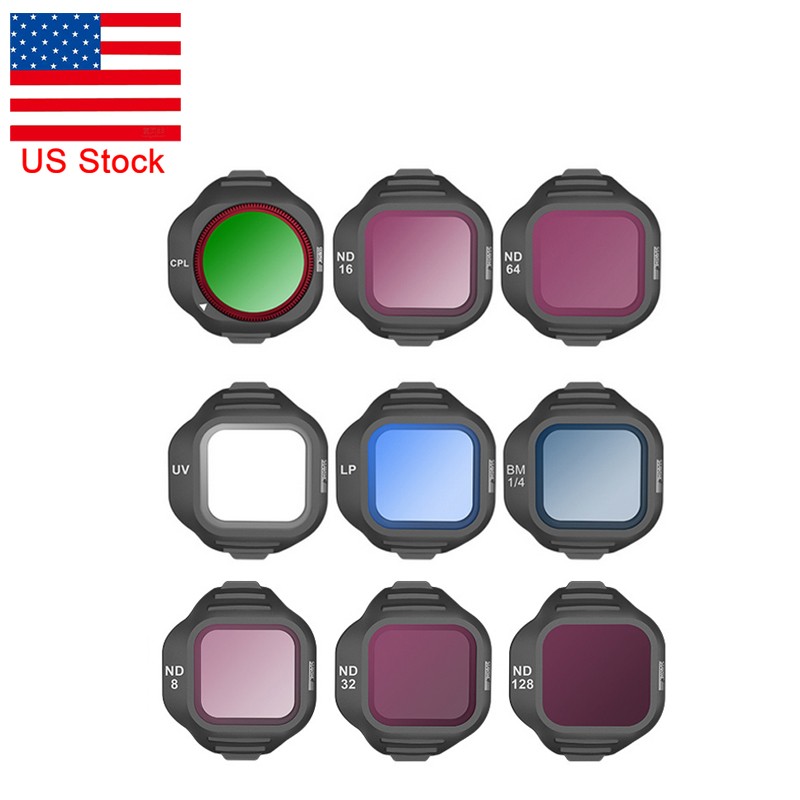 For DJI Mini 5 Pro Drone Camera Lens Filters CPL UV ND16 ND64 ND8 ND32 ND128 US