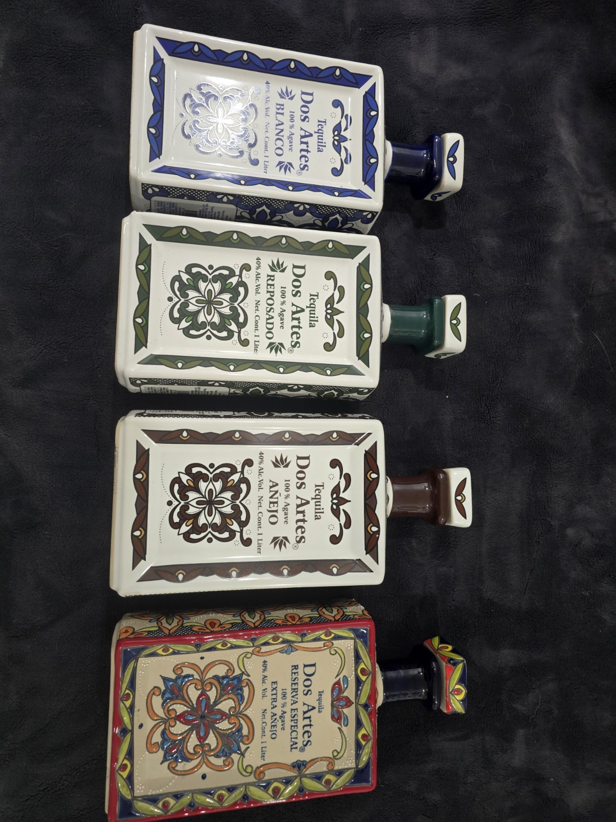 Dos Artes Empty Bottle Set Of 4