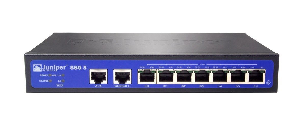 Juniper SSG-5-SH Firewall VPN Security Appliance Tested