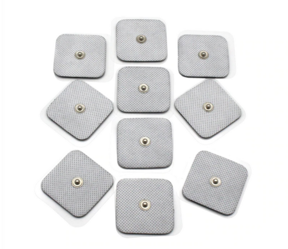 10 Electrode pad massage pads compatible with Healy Frequency TENS 2x2 inch size
