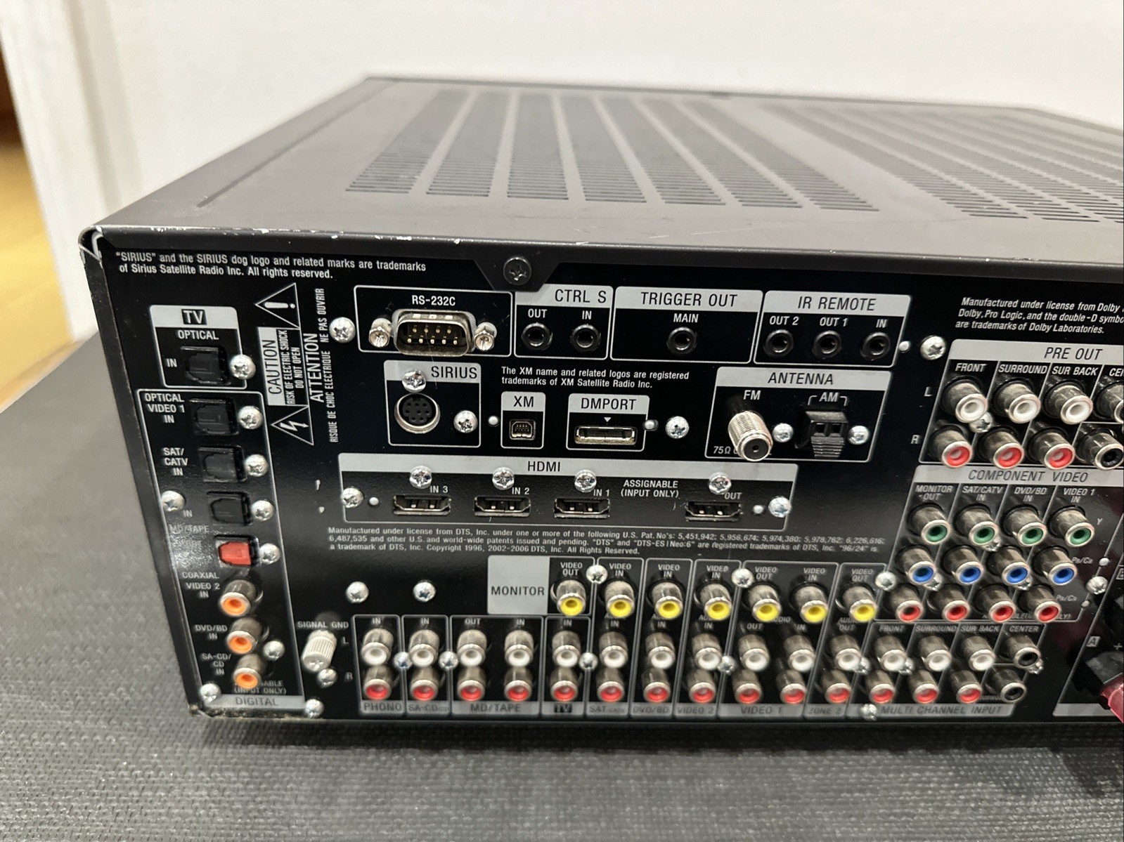 Sony STR-DA3300es Discrete 7CH Amplifier AV Receiver HDMI