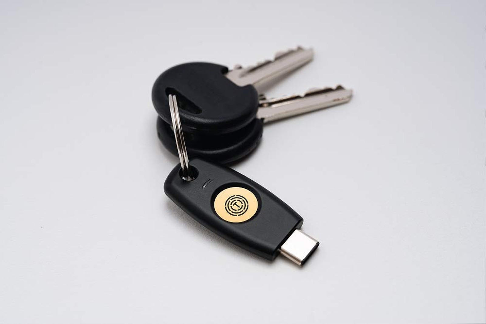 FIDO2 U2F Security Key Passkey Two-Factor Authentication (2FA) USB Key PIN+To...
