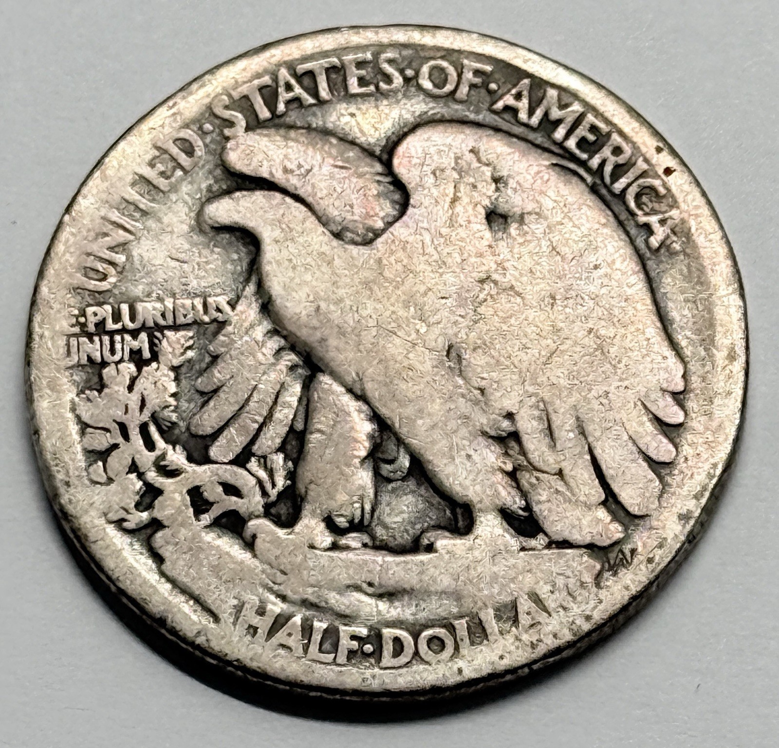 1916 D 50c Walking Liberty Half Dollar
