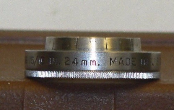 Kodak Series V 24 mm-15/16 inch Slip-On Adapter with a Retaining Ring