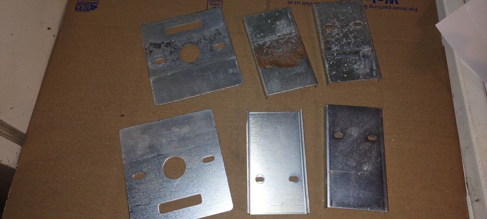 midway arcade back door brackets lot #1022