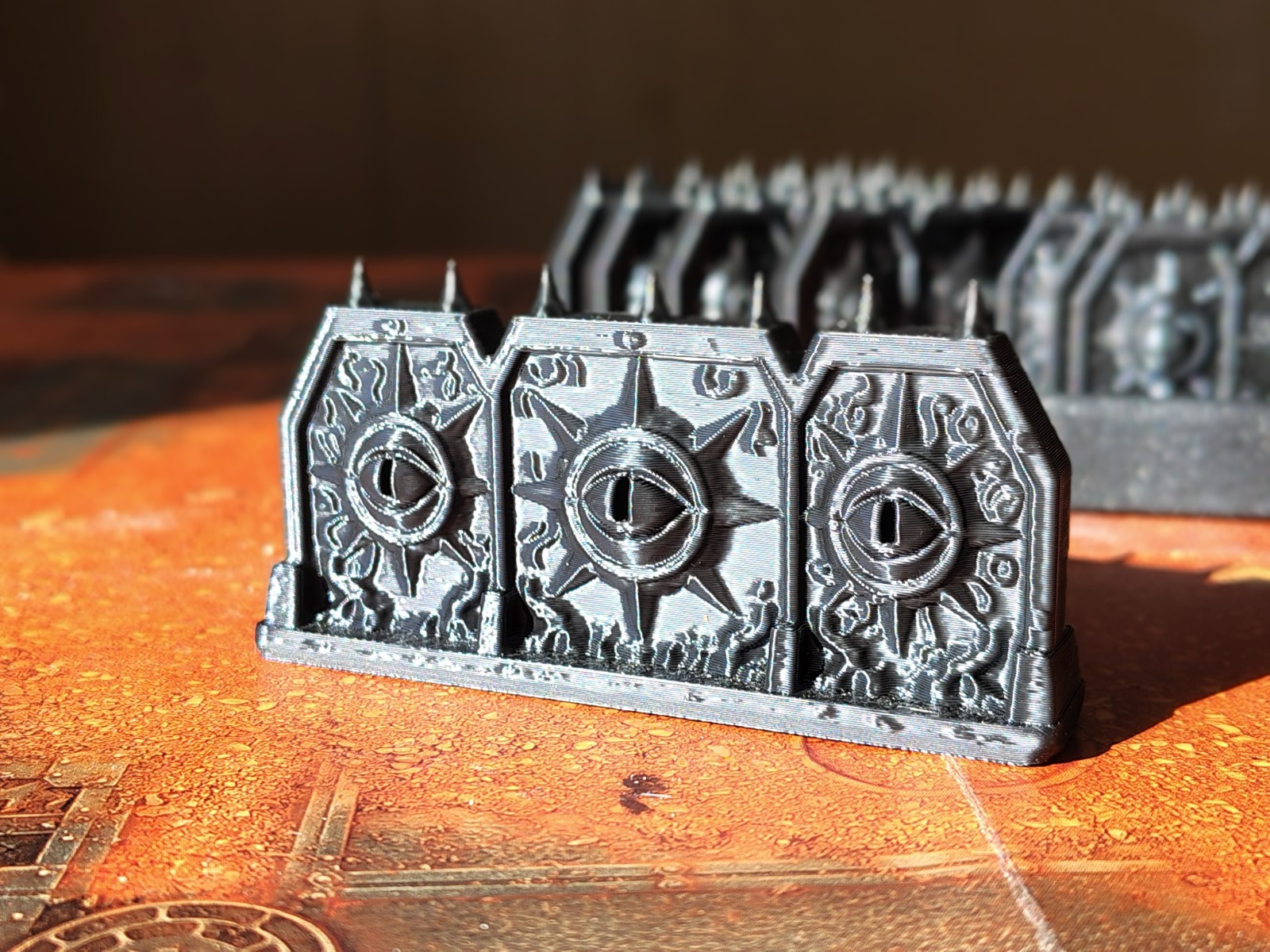 Chaos Barrier X10 Sci-Fi 32mm Terrain Perfect For Warhammer 40k
