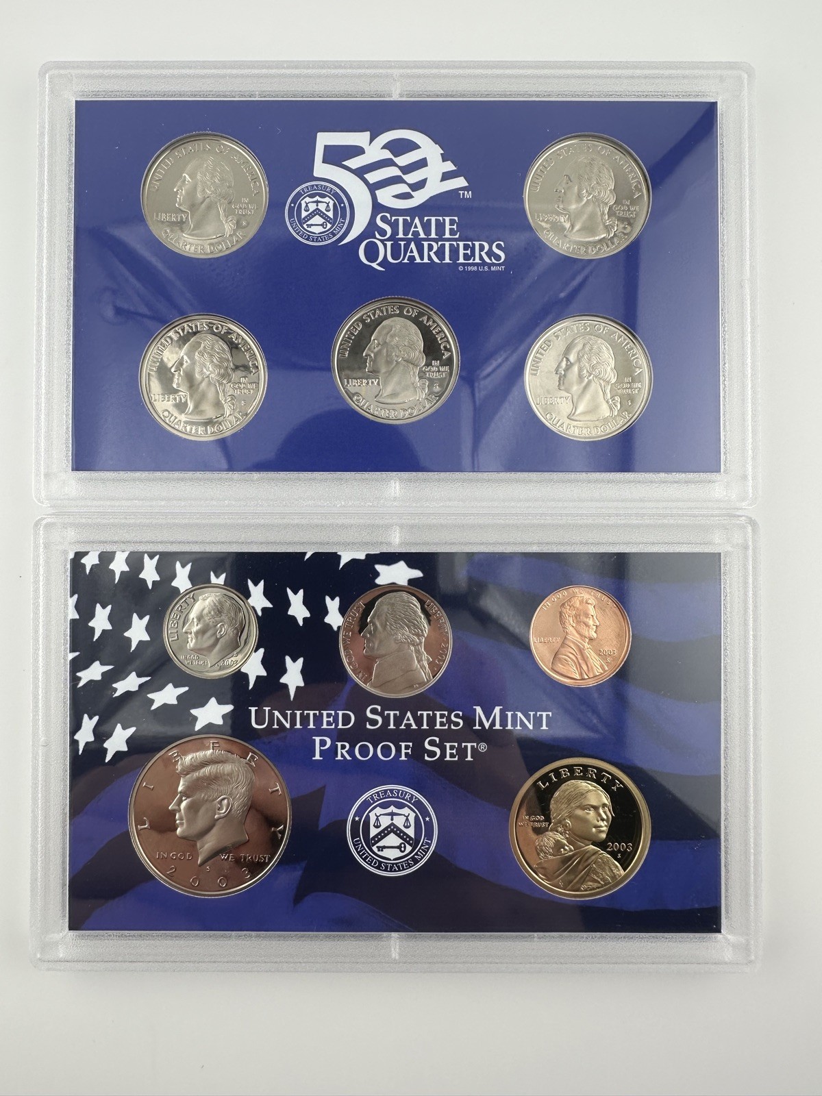 2003 United States Mint Proof Set with COA and Box