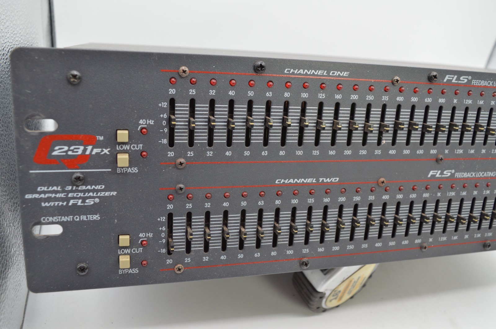 Peavey Q231FX Dual 31-Band Graphic Equalizer 7837