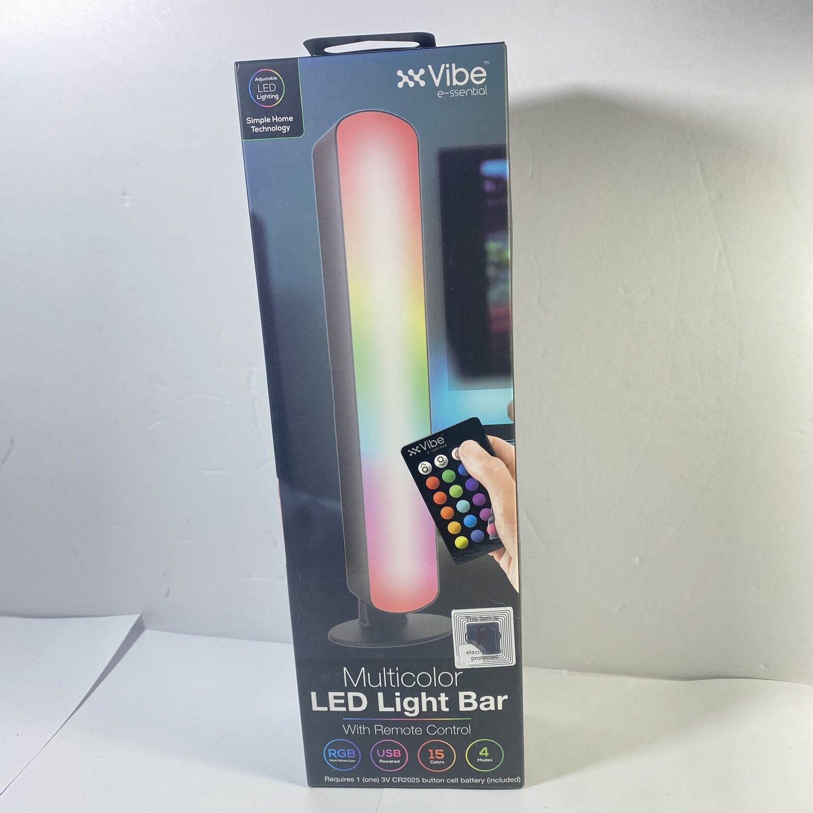 Vibe Multicolor LED Light Bar With Remote Control 4 Light Modes