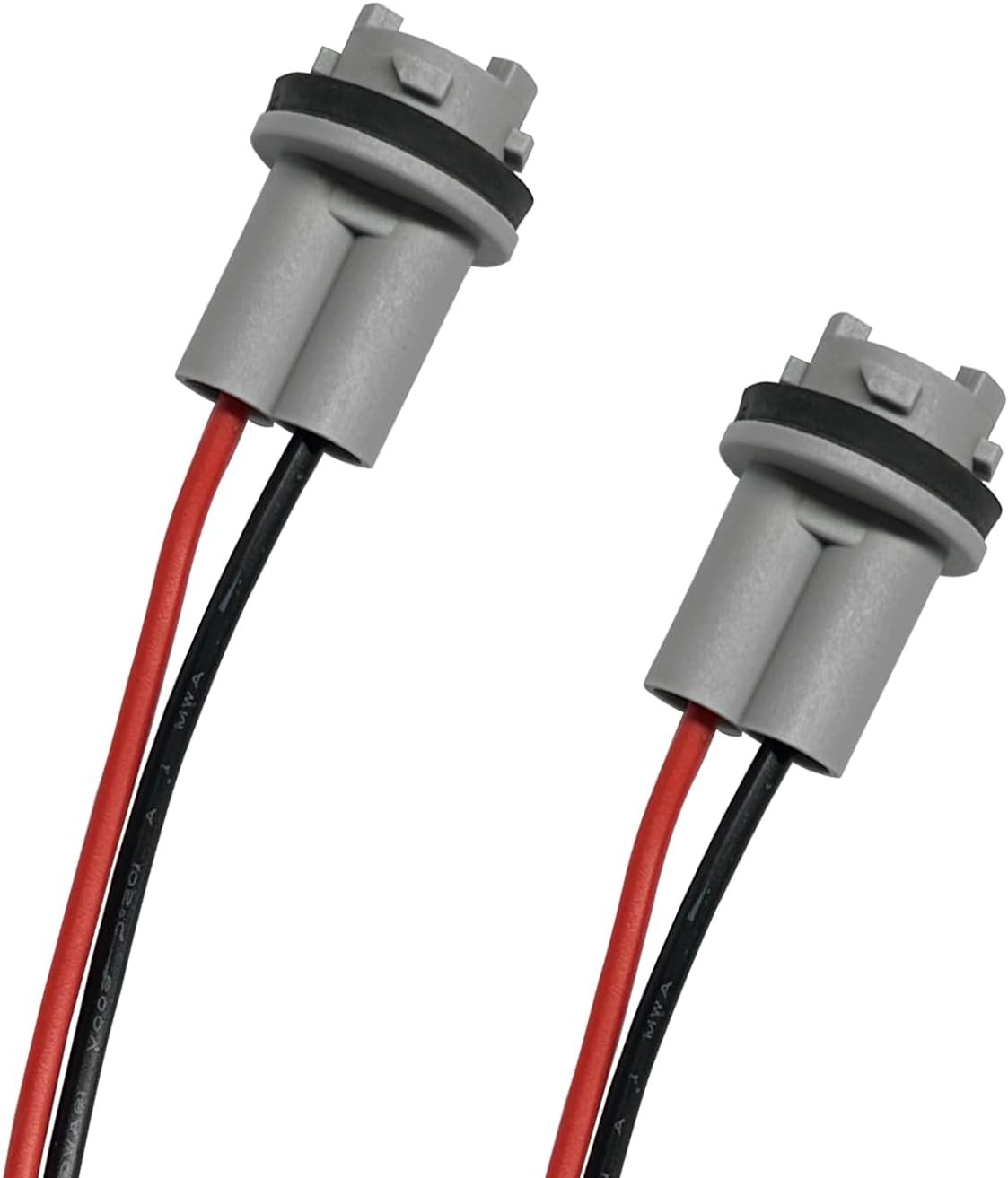 T15 Bulb Socket Pigtail Wiring Harness Adapter, 912 920 921 Pre-Wire Socket Conn