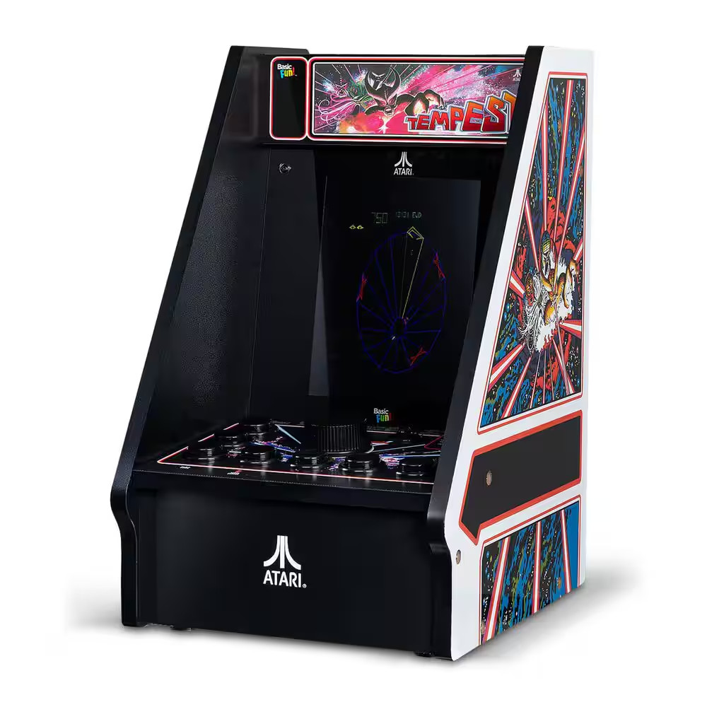 Atari Tempest Counter Series Arcade Game with 8 In. Screen
