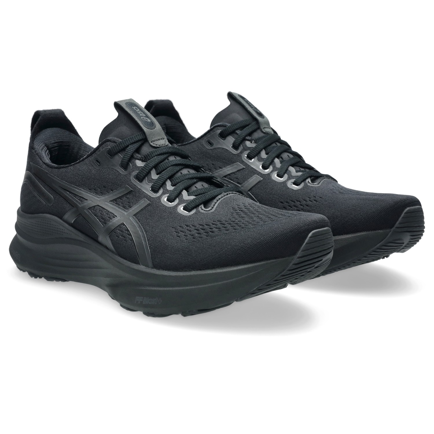 ASICS Men's Gel-Kayano 32 (Wide 2E) Running Shoes, Black/Graphite Grey