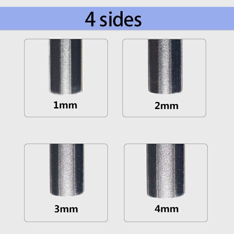 Guitar Fret Crowning File Fretboard Diamond Coating Repairing Dressing Tool