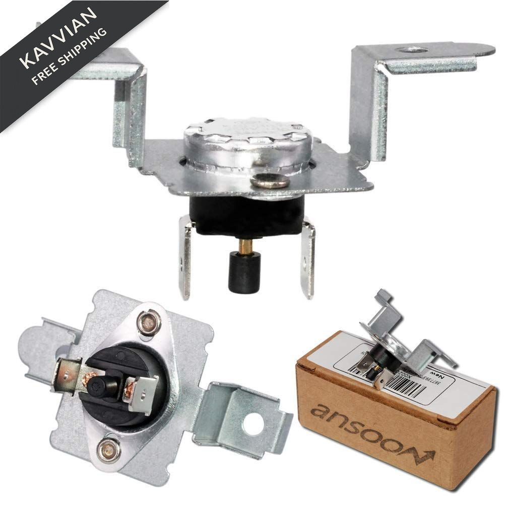 Ansoon 6931EL3003C Dryer High-Limit Thermostat Replacement Part Silver