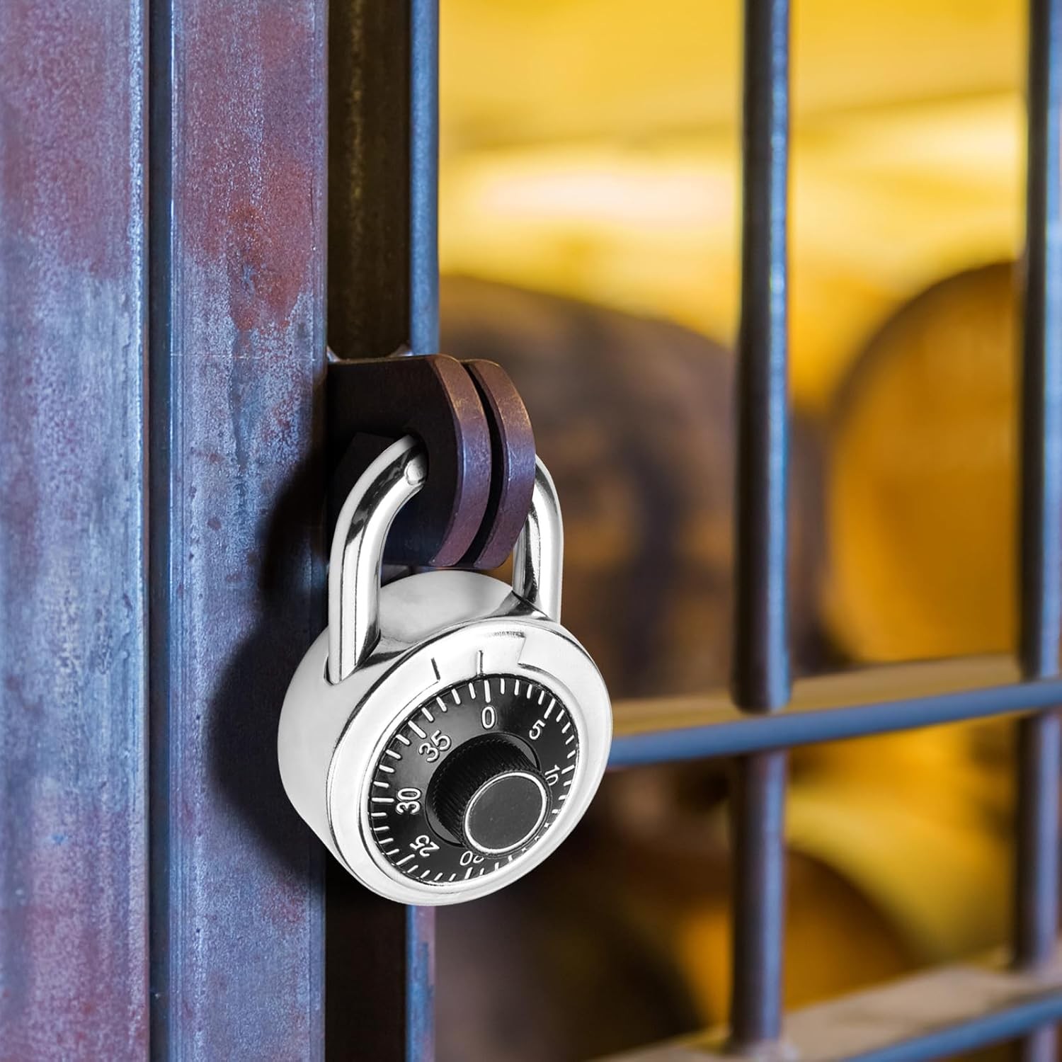 Mini Combination Padlock for Gym School Lockers Safe Black Combination Locks