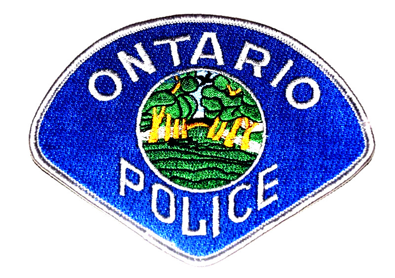 ONTARIO CALIFORNIA CA Police Patch CITY SEAL LOGO FOREST TREES 1A