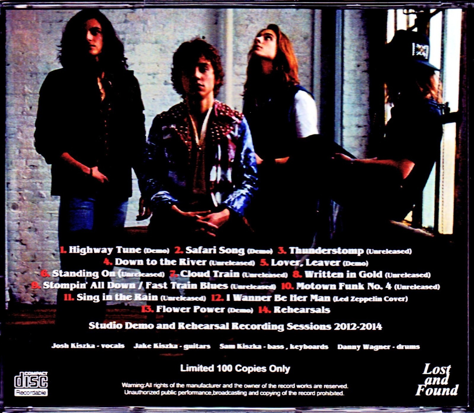 GRETA VAN FLEET - DEMO AND OUTTAKES (1CD)