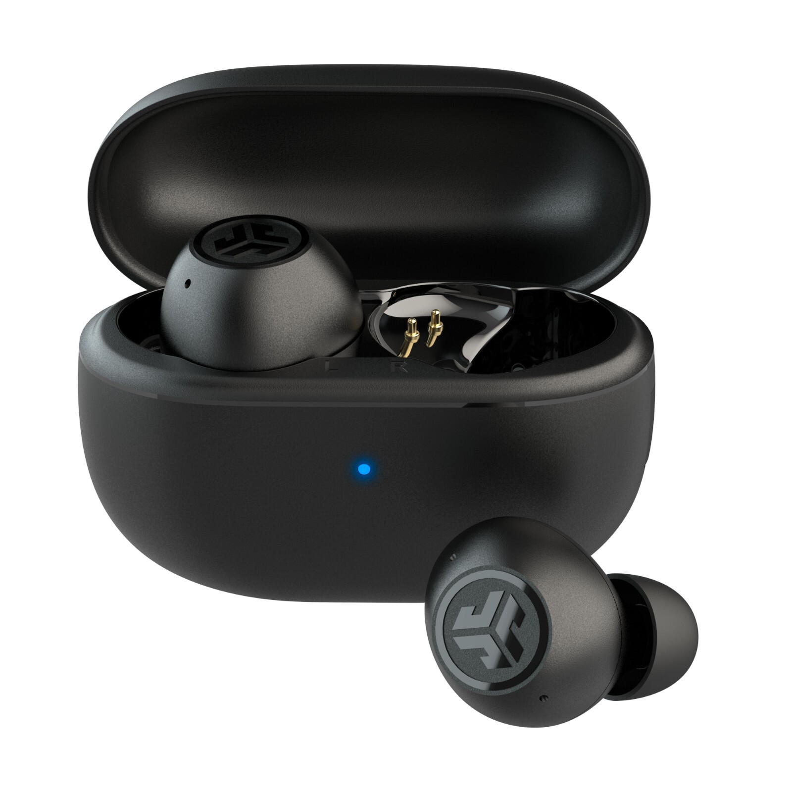 JLab Go Pop ANC True Wireless Earbuds , 24+ Hr Playtime, Bluetooth, Refurbished