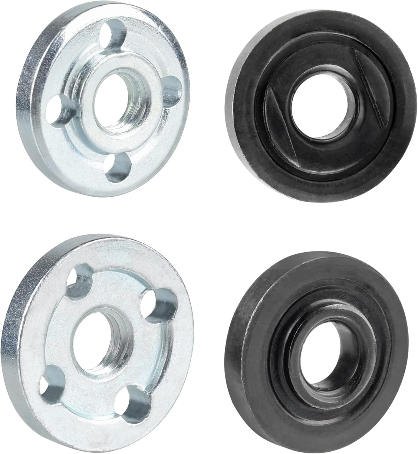 Drill Angle Grinder Adapter Set with Flange Nuts and Spanner Wrench
