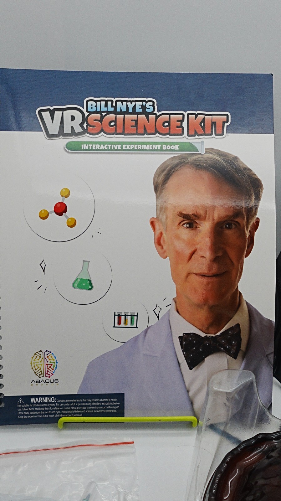 Abacus Bill Nye VR Science Kit Virtual Reality STEM Learning Set for Kids New
