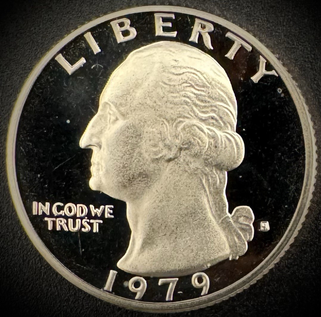 1979-S Washington Quarter PROOF Clad DEEP ULTRA CAMEO Coin