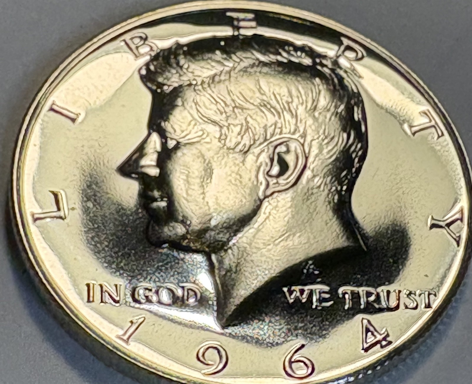 1964 Kennedy Half Dollar SILVER PROOF 90% SILVER