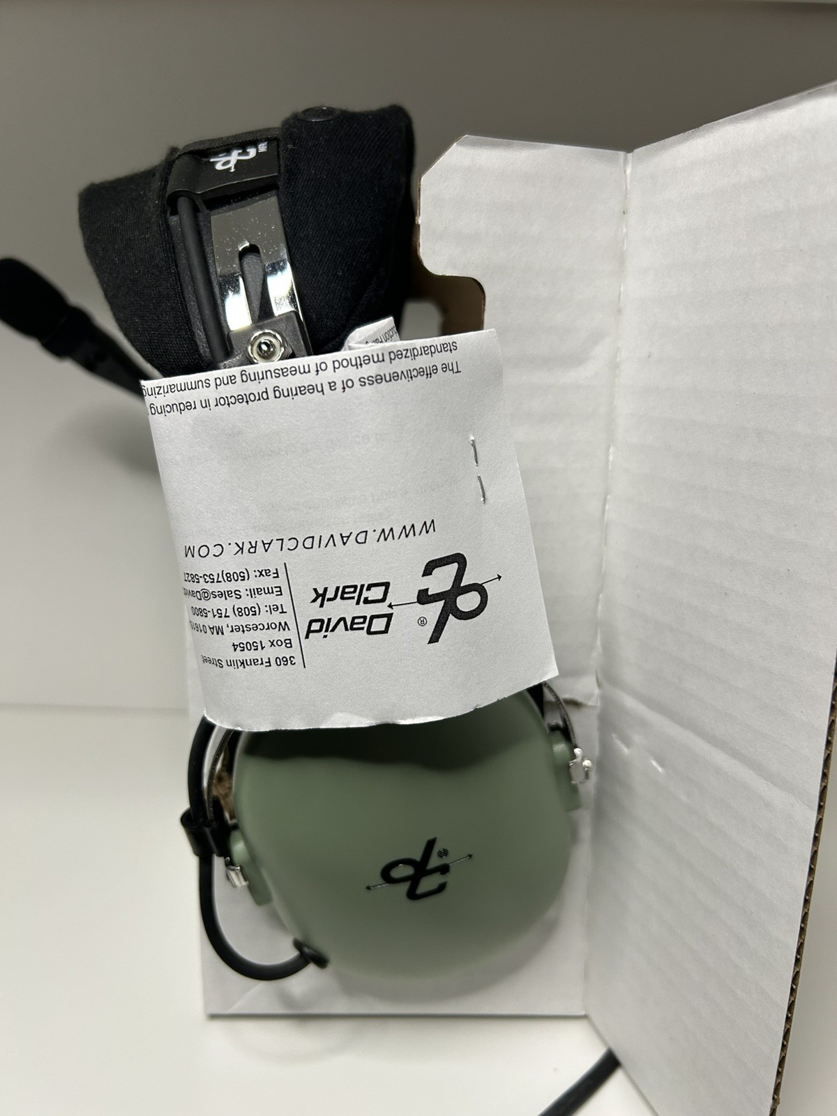 David Clark H10-13.4 Aviation Headset Dual Plug