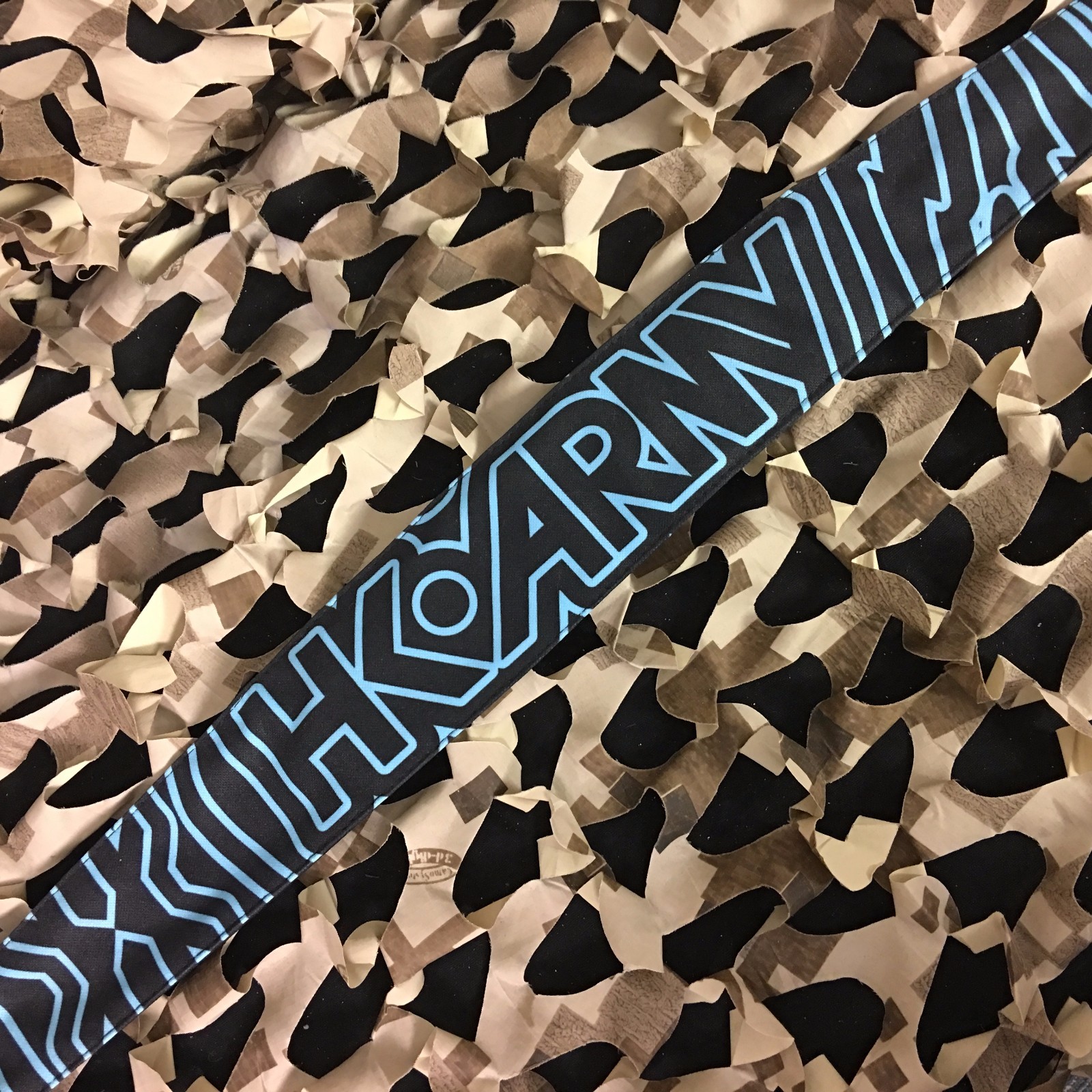 New HK Army Paintball Padded Tying Headband - Pulse Teal