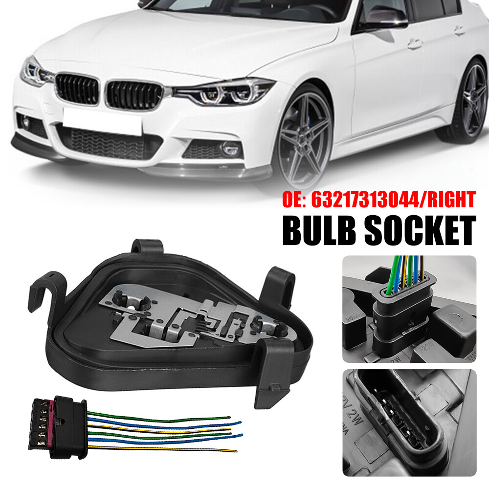 Passenger Right Rear Bulb Socket Tail Light for 2012-2015 BMW 320i 328i 335i US