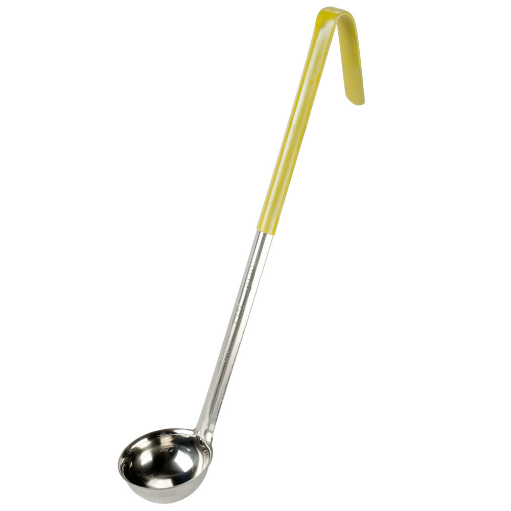 Choice One Piece Ladle / Dipper w/ Coated Handle (select size below)