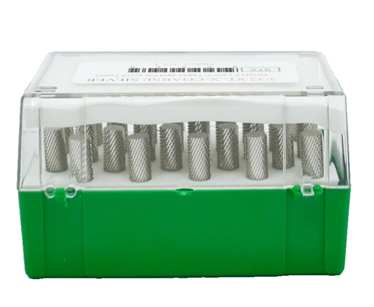 Startool Acrylic Nail Drill 3/32" STX ST.X-Coarse Silver *( Single )