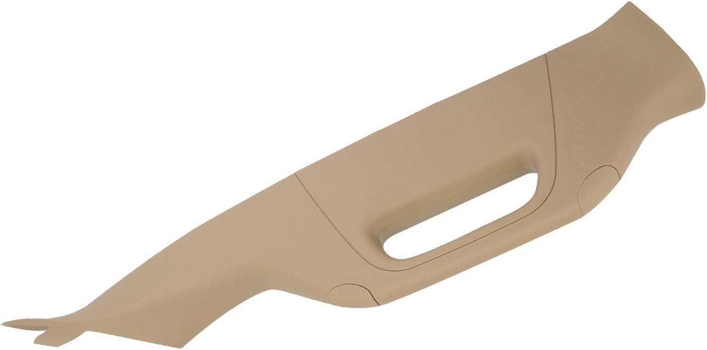 HQPASFY A Pillar Grab Handle Interior Trim Right Passenger Side, Beige