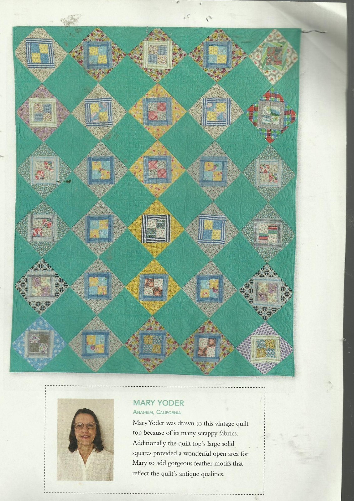 E0047 MINT CONDITION QUILT PATTERN/INSTRUCTIONS