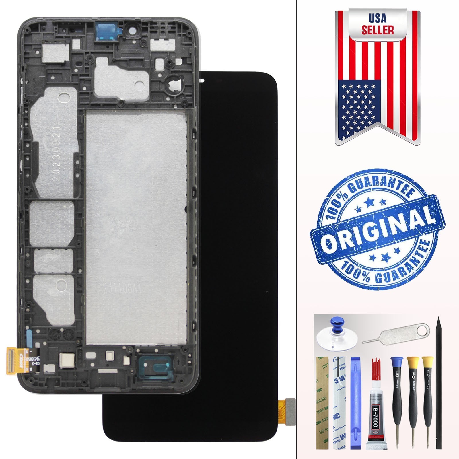 OEM NEW LCD Display Touch Screen Digitizer Assembly Frame For TCL ION X / ION V